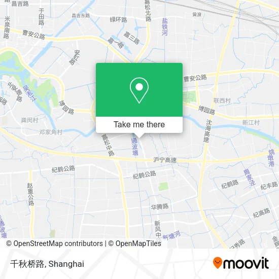 千秋桥路 map