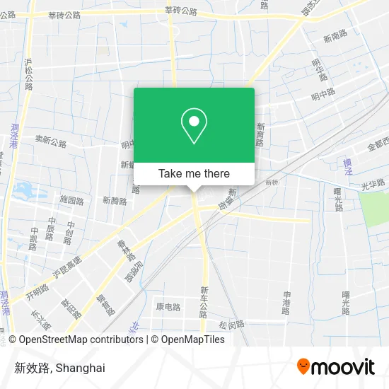 新效路 map