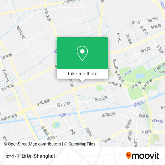 新小毕饭店 map