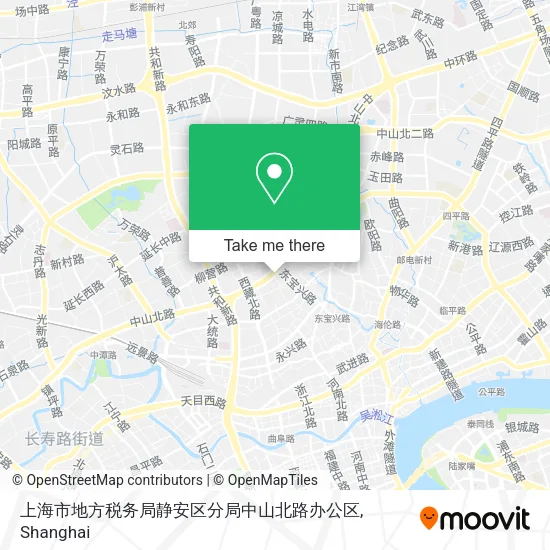 上海市地方税务局静安区分局中山北路办公区 map