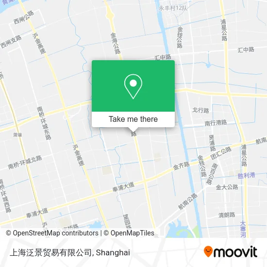 上海泛景贸易有限公司 map