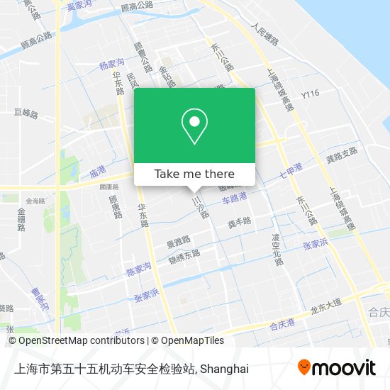 上海市第五十五机动车安全检验站 map