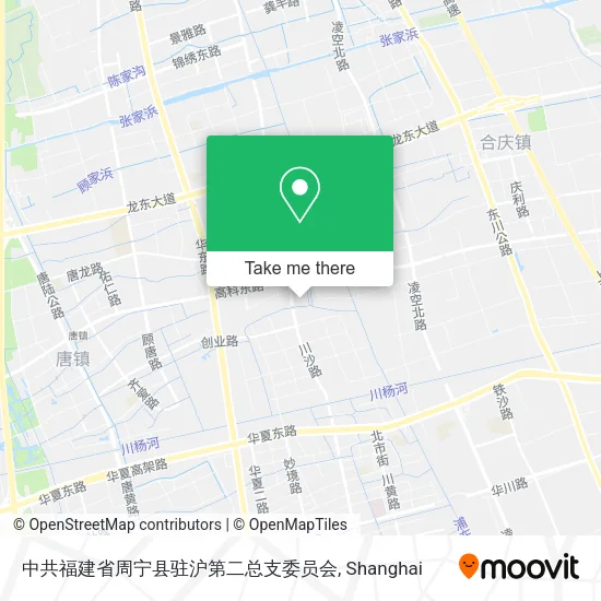 中共福建省周宁县驻沪第二总支委员会 map