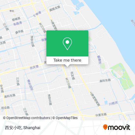 西安小吃 map