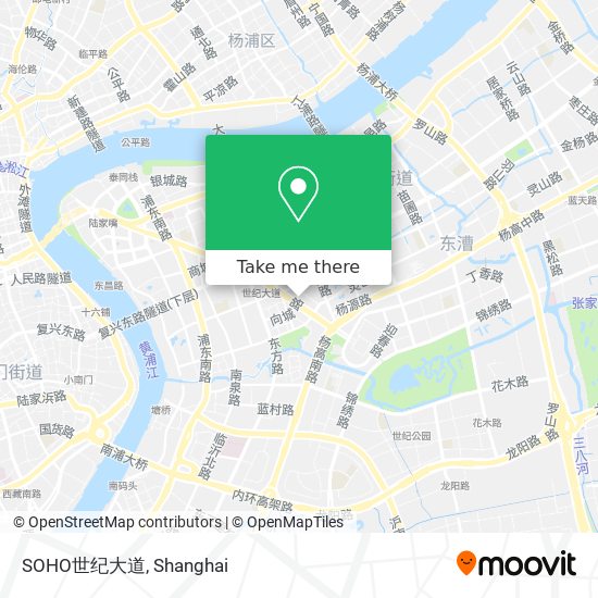 SOHO世纪大道 map