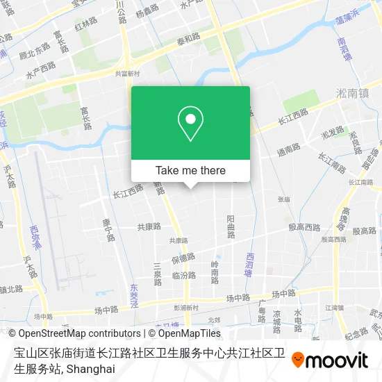 宝山区张庙街道长江路社区卫生服务中心共江社区卫生服务站 map