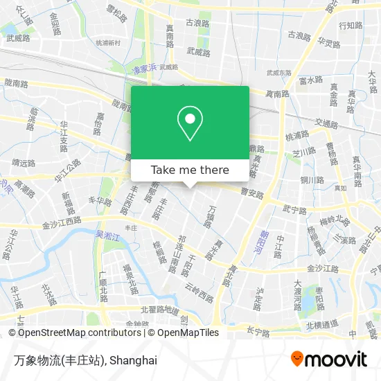 万象物流(丰庄站) map