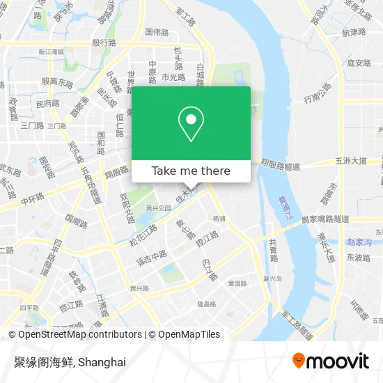 聚缘阁海鲜 map