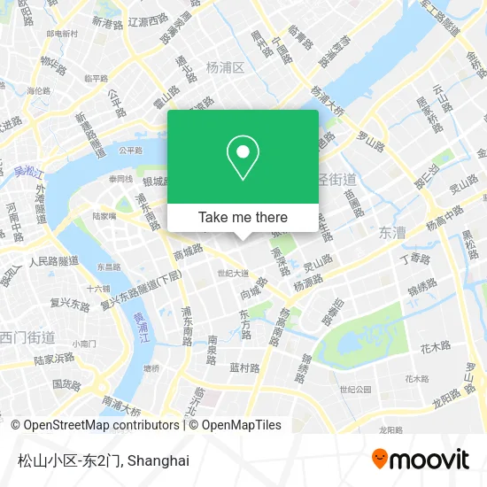 松山小区-东2门 map