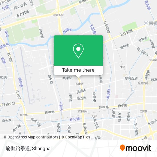 瑜伽跆拳道 map