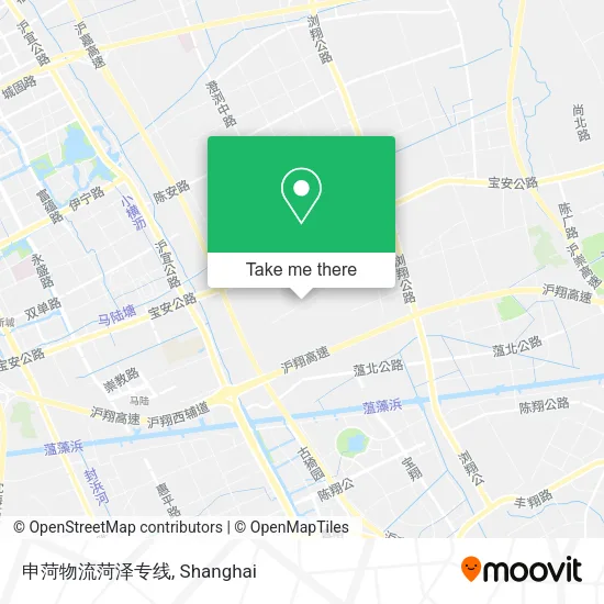 申菏物流菏泽专线 map
