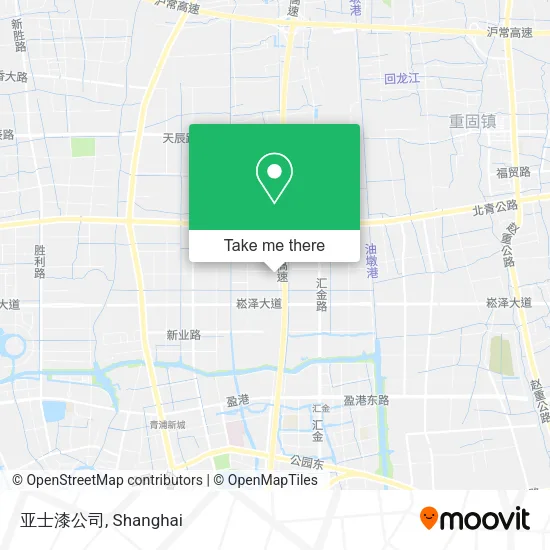 亚士漆公司 map