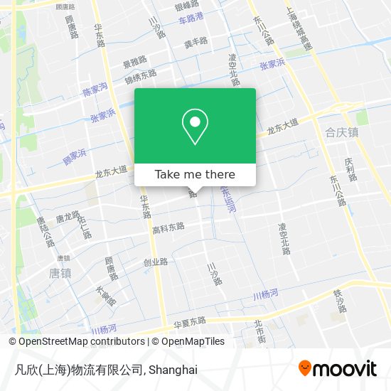 凡欣(上海)物流有限公司 map