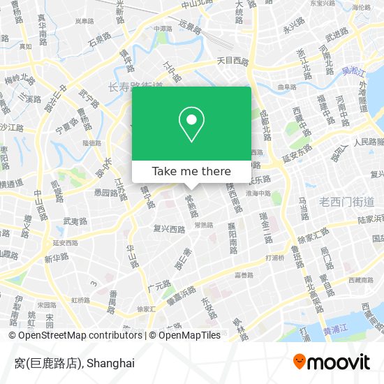 窝(巨鹿路店) map