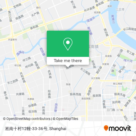 淞南十村12幢-33-36号 map