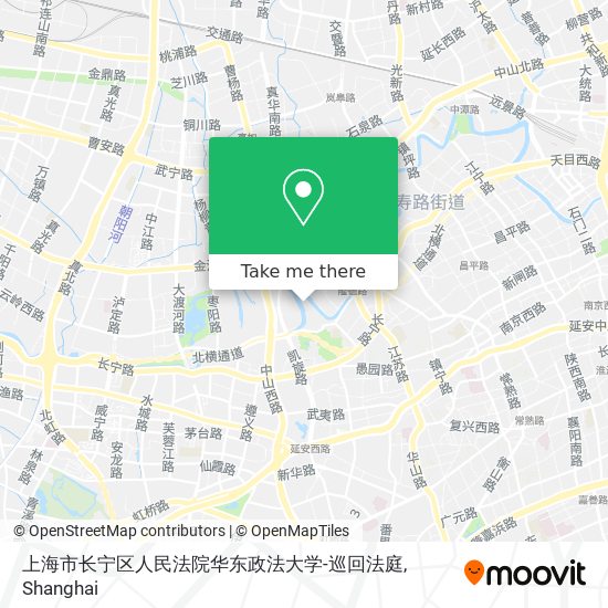 上海市长宁区人民法院华东政法大学-巡回法庭 map