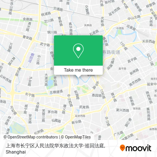 上海市长宁区人民法院华东政法大学-巡回法庭 map
