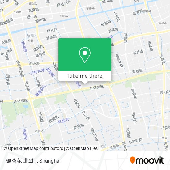 银杏苑-北2门 map