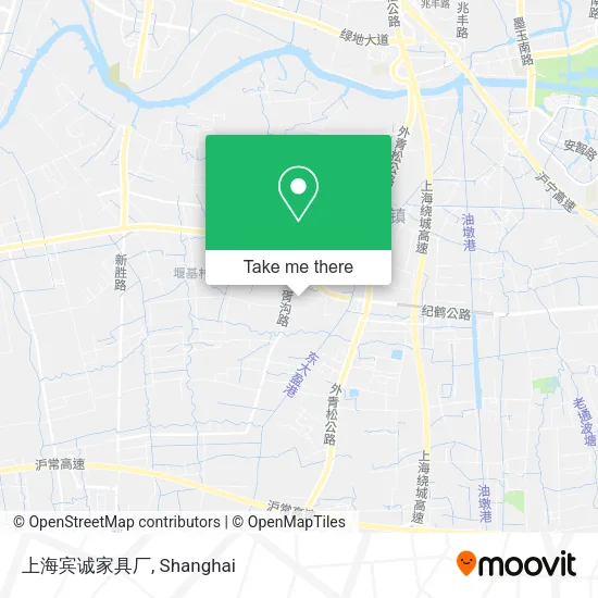 上海宾诚家具厂 map