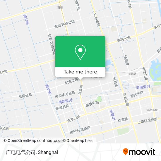 广电电气公司 map