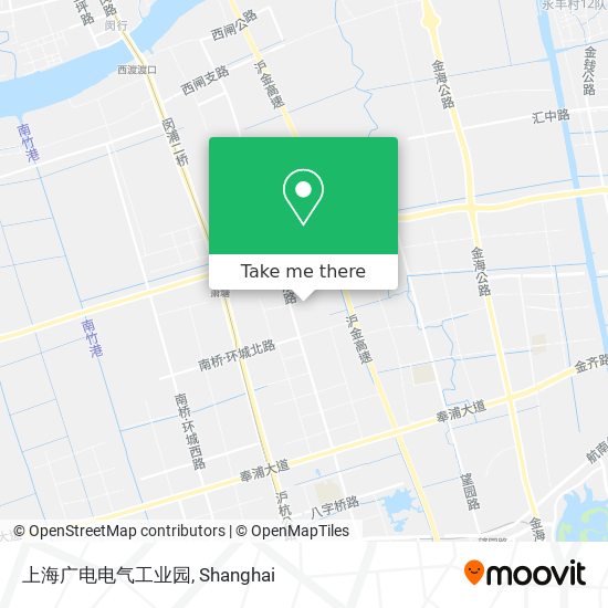 上海广电电气工业园 map