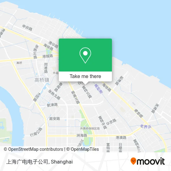 上海广电电子公司 map