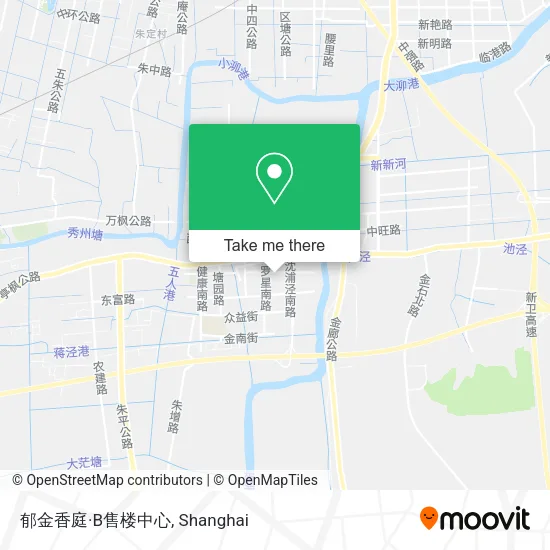郁金香庭·B售楼中心 map