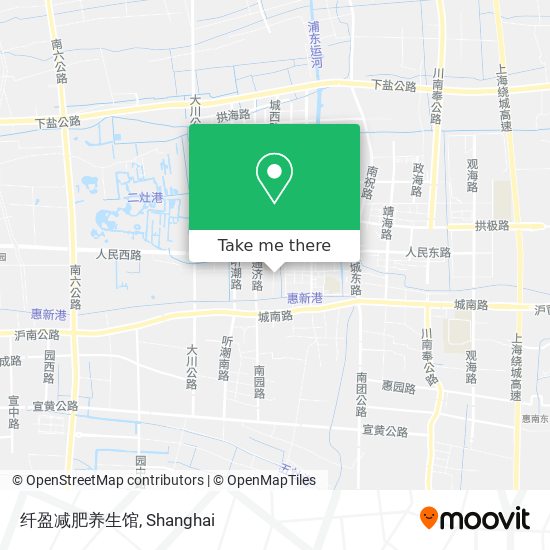 纤盈减肥养生馆 map