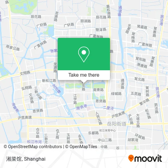 湘菜馆 map