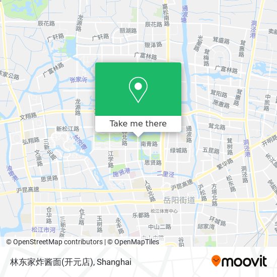 林东家炸酱面(开元店) map