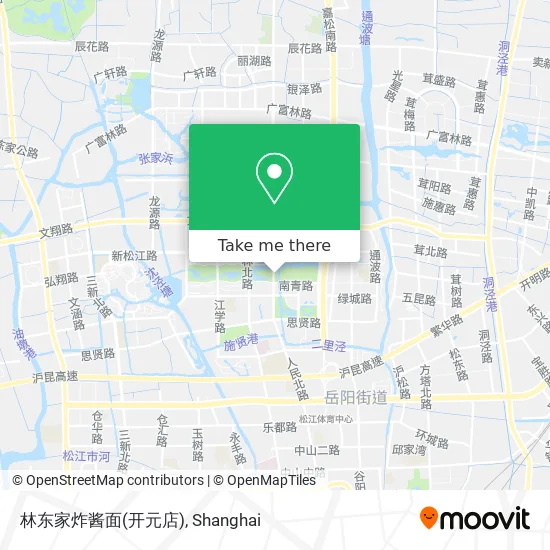 林东家炸酱面(开元店) map