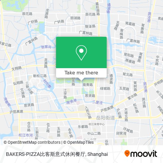 BAKERS-PIZZA比客斯意式休闲餐厅 map