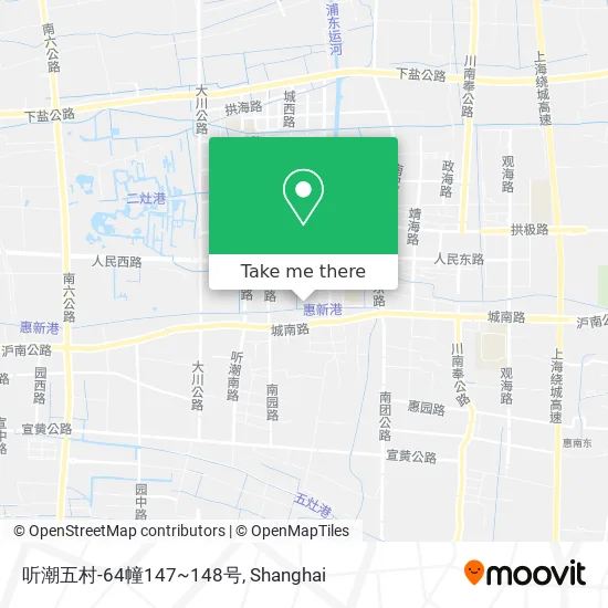 听潮五村-64幢147~148号 map