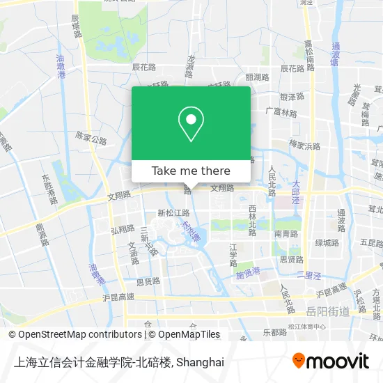 上海立信会计金融学院-北碚楼 map