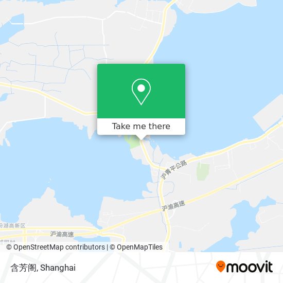 含芳阁 map