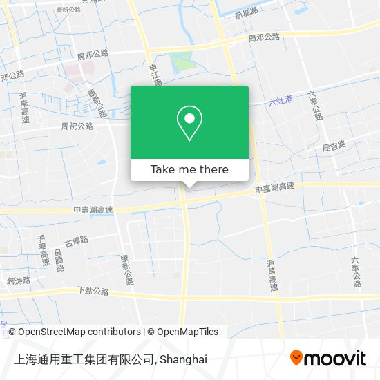 上海通用重工集团有限公司 map