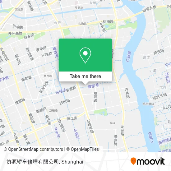 协源轿车修理有限公司 map