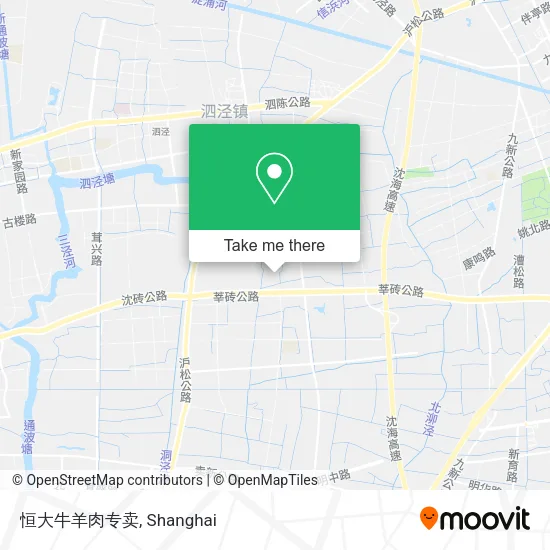恒大牛羊肉专卖 map