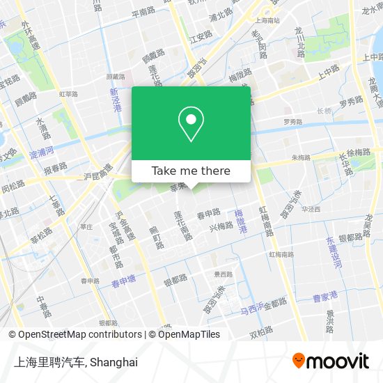 上海里聘汽车 map