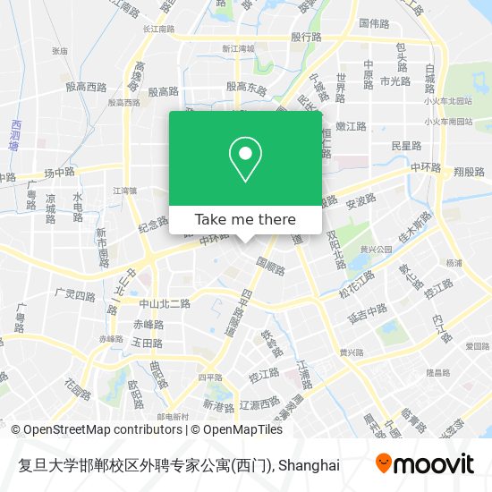 复旦大学邯郸校区外聘专家公寓(西门) map