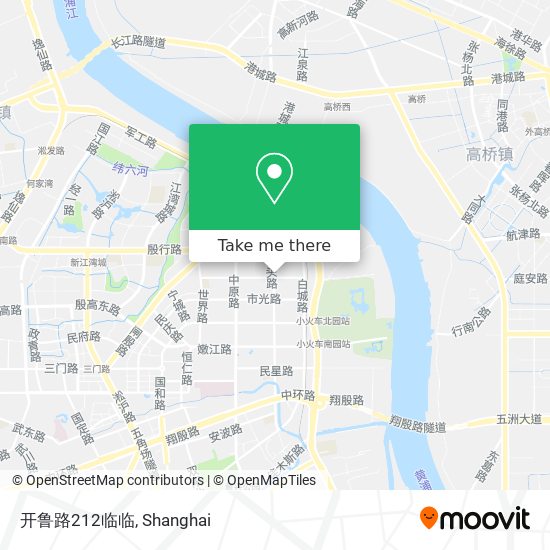 开鲁路212临临 map
