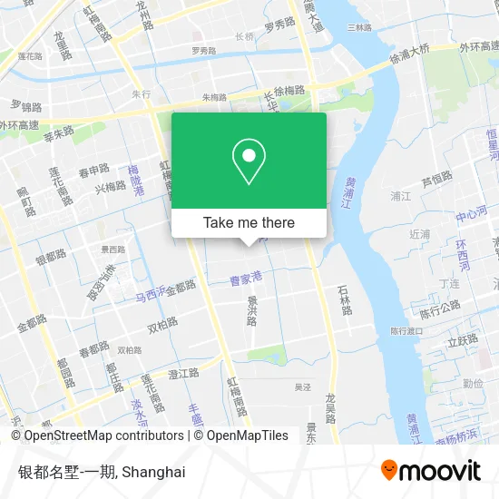 银都名墅-一期 map