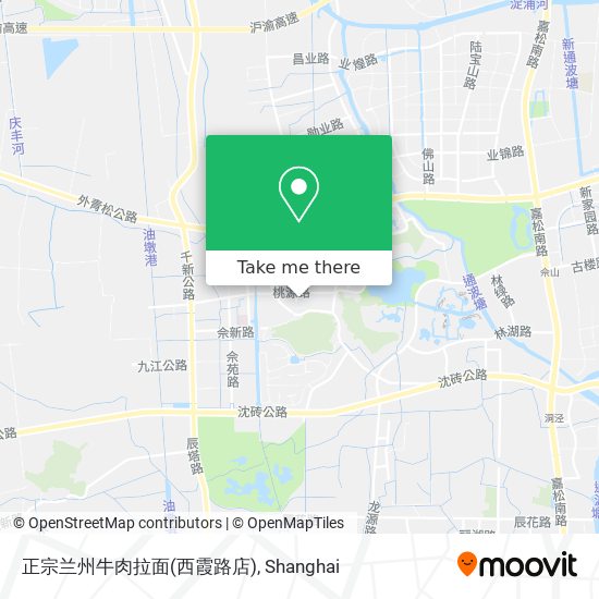 正宗兰州牛肉拉面(西霞路店) map
