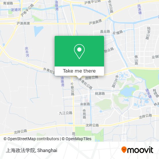 上海政法学院 map