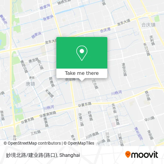 妙境北路/建业路(路口) map