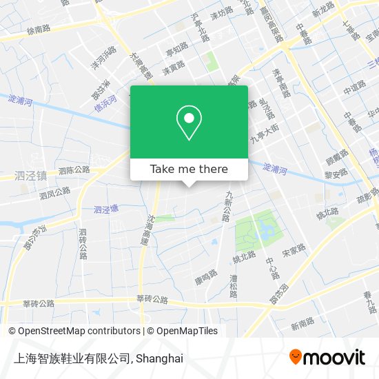 上海智族鞋业有限公司 map