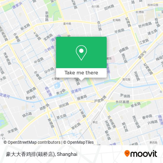 豪大大香鸡排(颛桥店) map