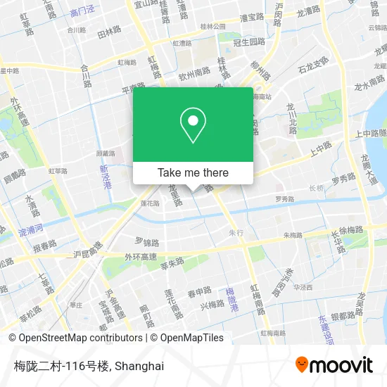 梅陇二村-116号楼 map