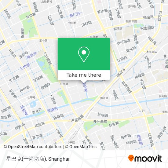 星巴克(十尚坊店) map