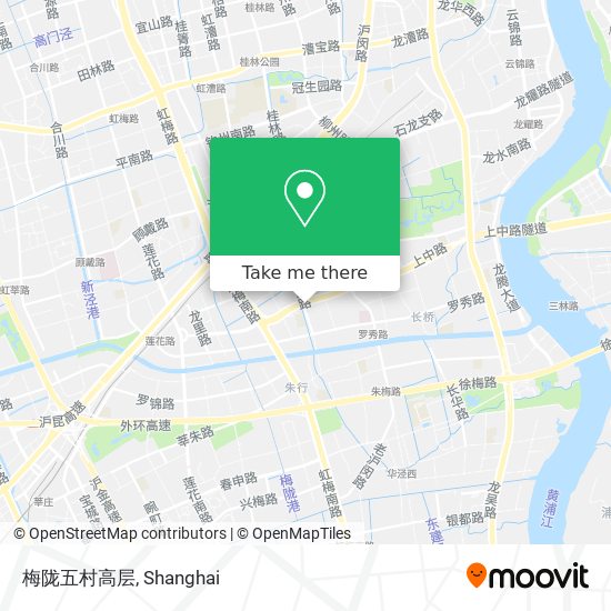 梅陇五村高层 map